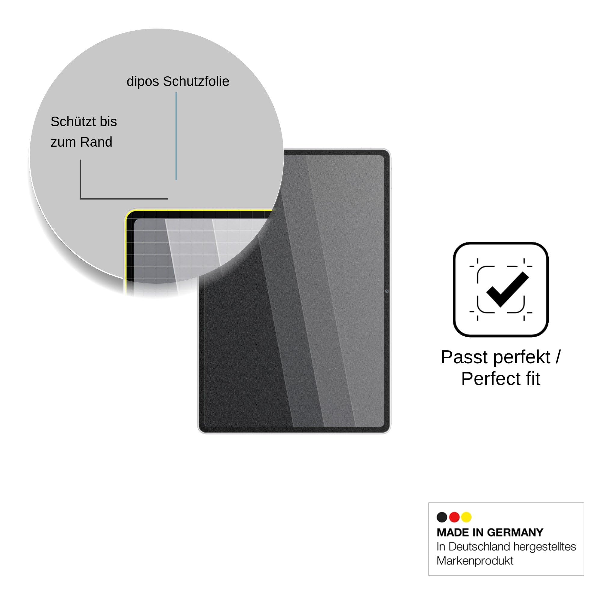 dipos Protector de Pantalla Antiespía para Huawei MatePad Air Z Enjoy Edition
