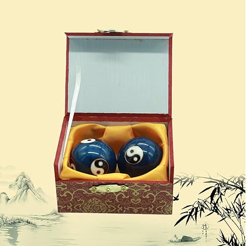 Miniatura 6 de Cloisonne pelotas anti estrés., Azul, S