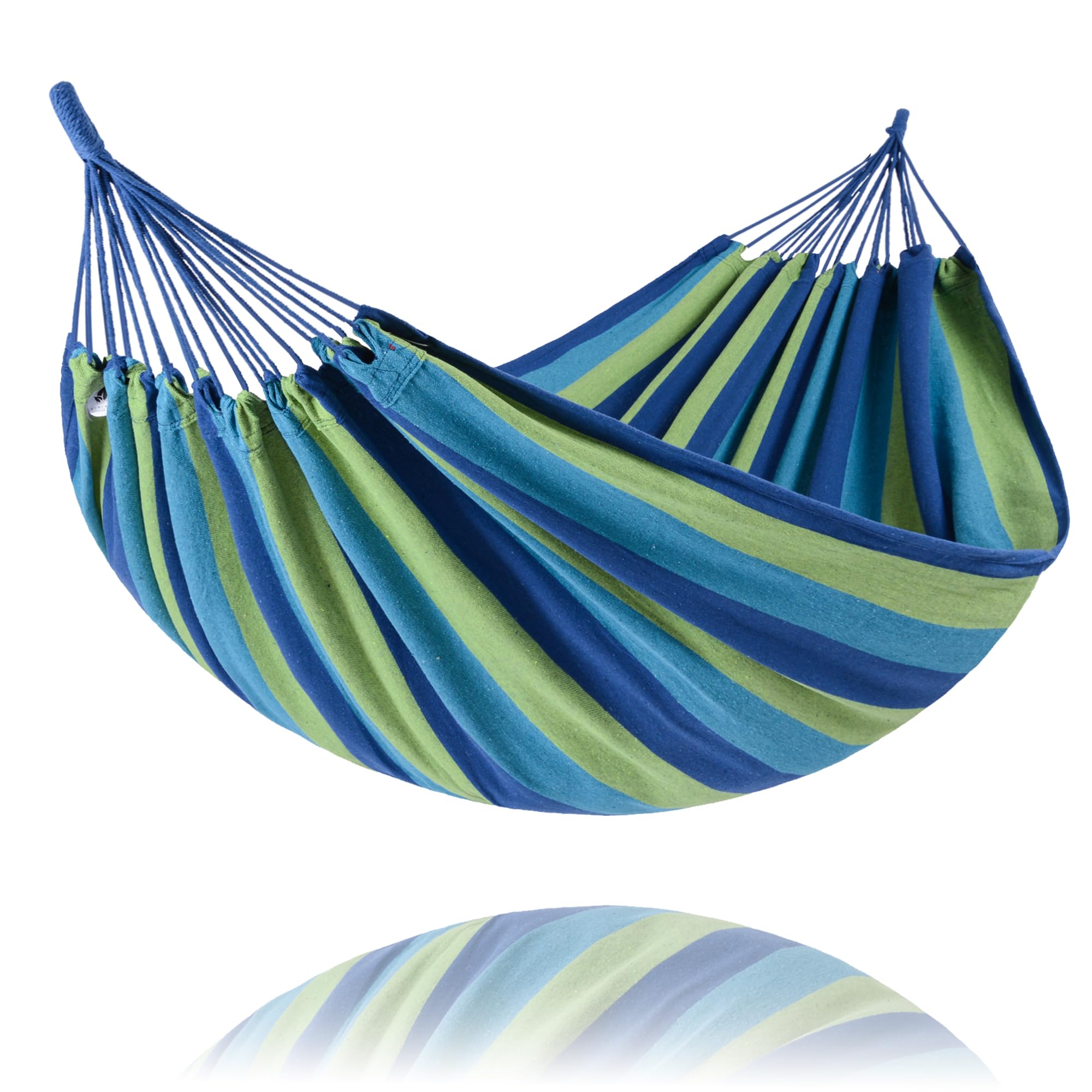 SUNCREAT Hammock Replacement for Stand, Blue &amp; Green