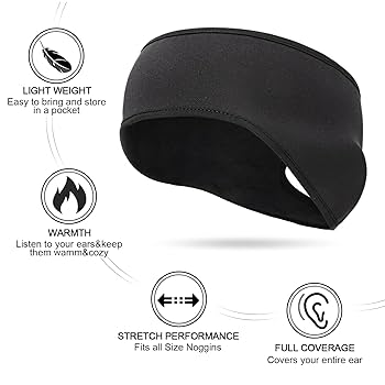 Tme To Run Thermal Runnng Headband -Men's Runnng Clothes