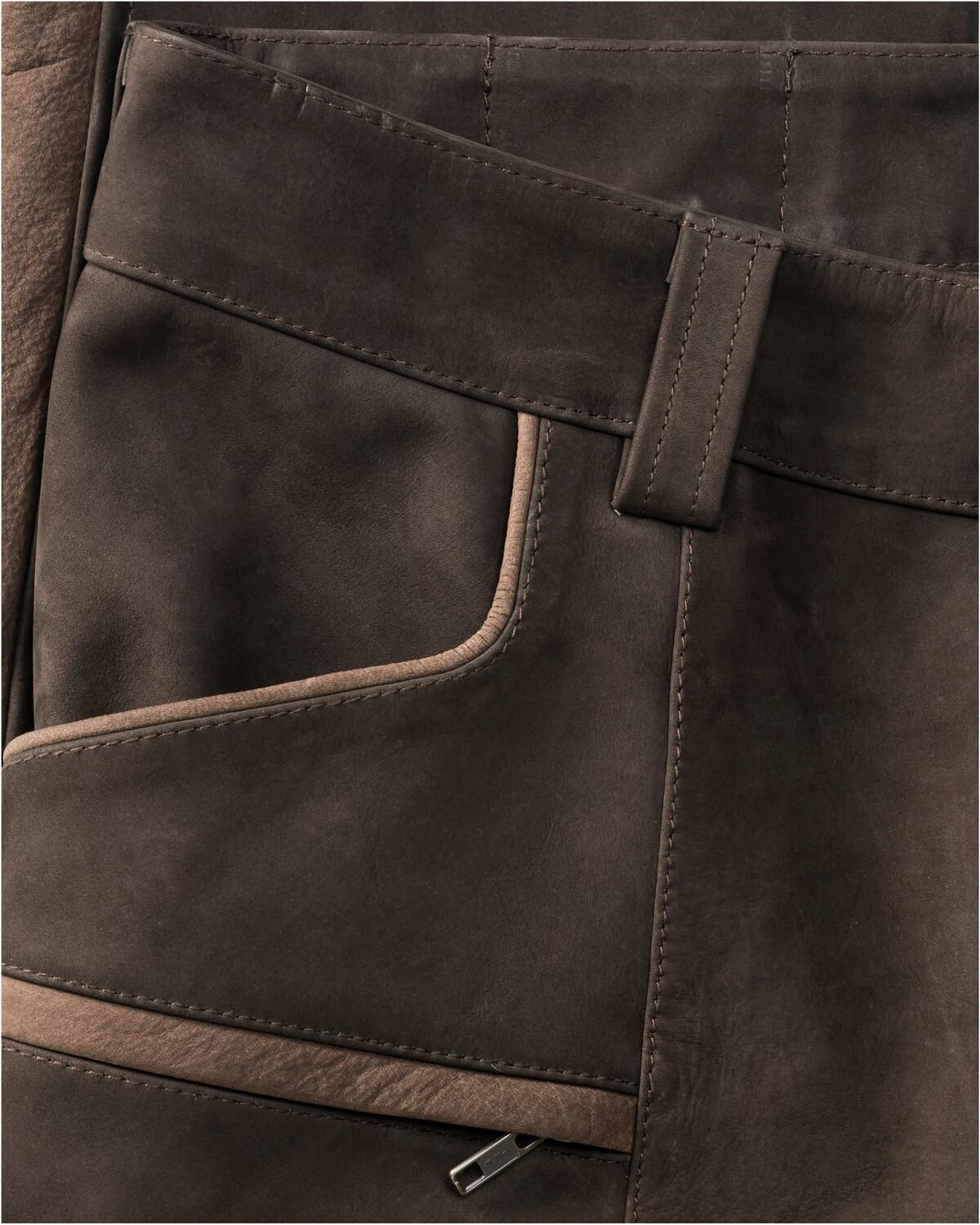 Parforce Lederhose Prestige Full-Bull Braun/Dunkelbraun, 54