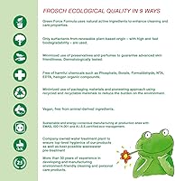 Vista 4 de Frosch Detergente líquido natural para ropa para pieles sensibles, aloe vera, 50 onzas líquidas