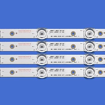 LED Backlight Strip Fit for TCL 50P65US 50S421 50S423 50UD6306 50UD6406 50S425 4C-LB5007-YH02J LX20180417 4C-LB5007-YH02J-ZM03J 50E