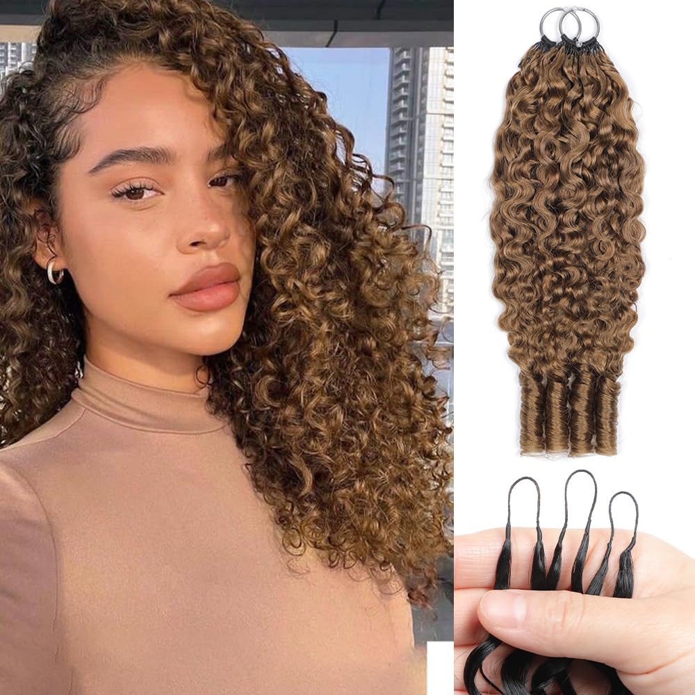 16 Inch Human Hair Crochet Extensions 40 Strands 50g Pre-Separated 16 Inch Human Hair Crochet Extensions 40 Strands 50g Pre  main image 3