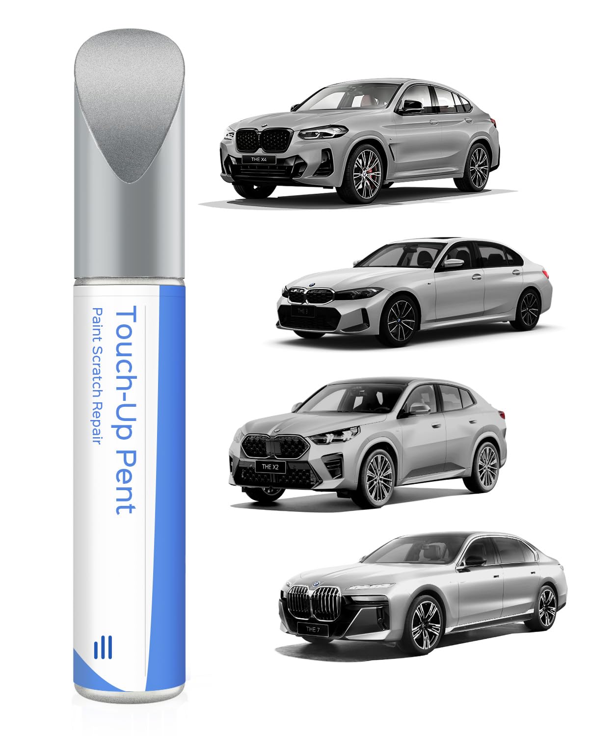 Touch Up Paint for BMW-Exact Match–Chips and Nicks Touch Up (Brooklyn Gray (C4P) for 2022-2024 2 Series/2023-2024 3 Series/2022-2024 4 Series/2024 5 Series/2023-2024