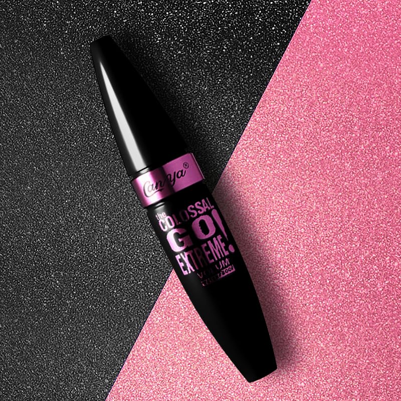 Luxe Lash Volumizing Mascara - Waterproof, Long-Lasting, Clump-Free, Adds Length & Volume, Suitable for Sensitive Eyes, Jet Black - Image 3