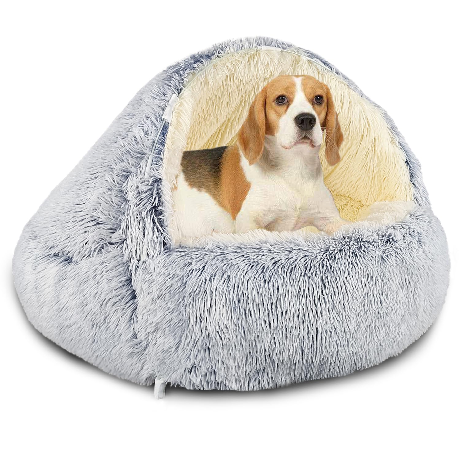 Lit pour chien 10kg SUOXU coussin chat peluche amovible antidérapant