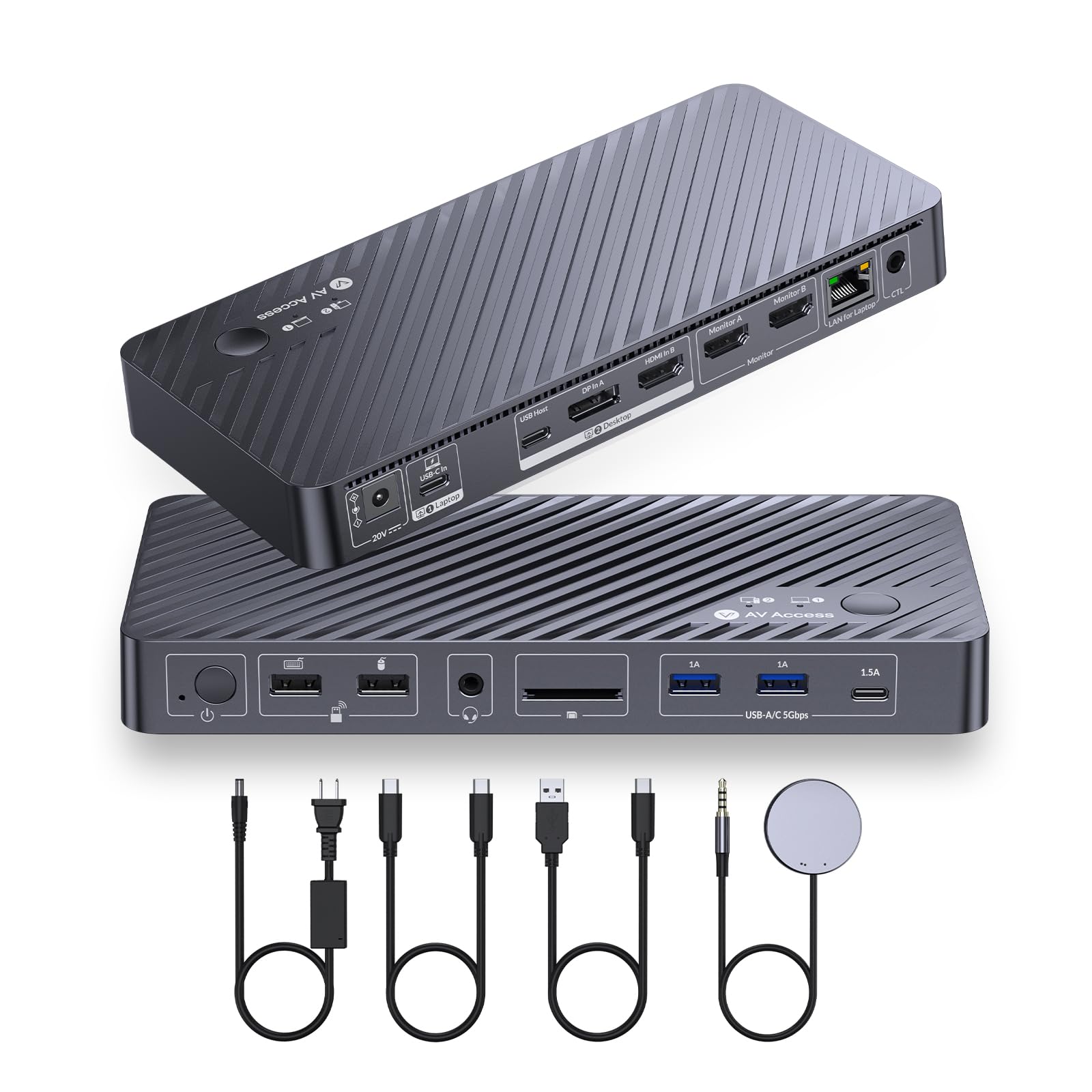 Amazon.co.jp: AV Accessドッキングステーションデュアルモニター