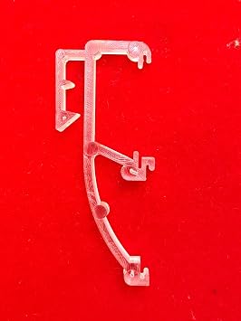Qty 8. Valance Clip for Mini Blinds, Aluminum Blinds, PVC Blinds Angular Hook-4033