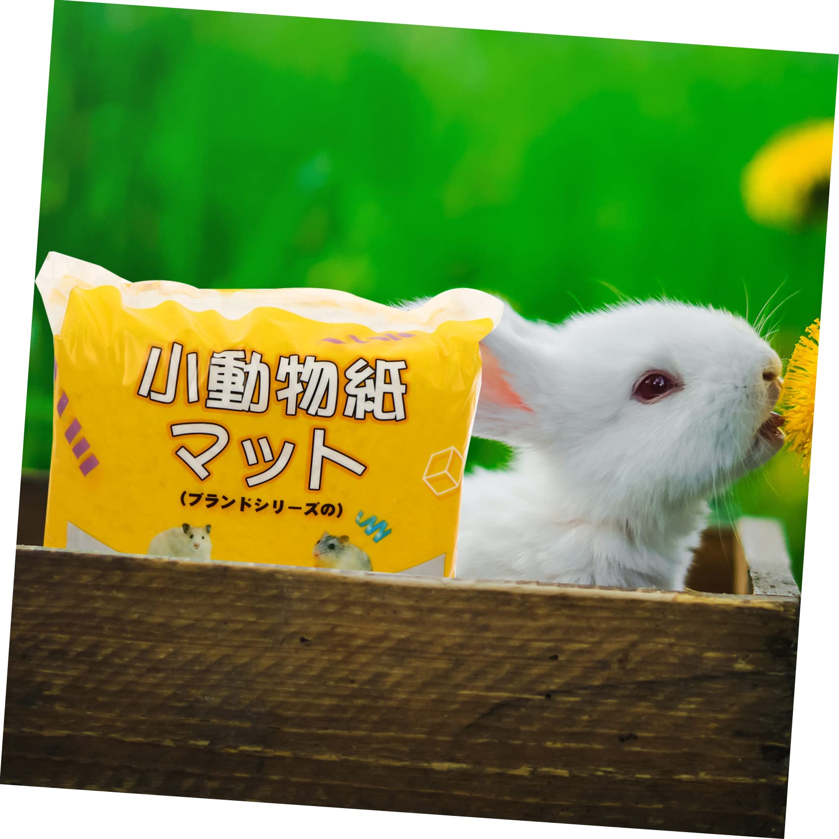 GALPADA Materiale Assorbente a Bassa Polvere per Piccoli Animali, in Carta Chiara, per Gabbie di Conigli e Gerbilli, Mantiene la Casa Asciutta e Profumata