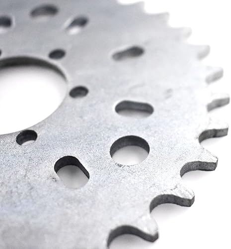 Miniatura 4 de sthus 415 Rueda de cadena piñón 32T 32 dientes motorizado ciclo de gas bicicleta 50cc 60cc 80cc