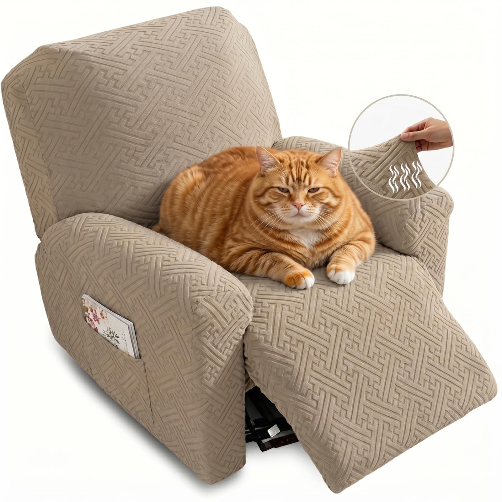NORTHERN BROTHERS Recliner Chair Cover