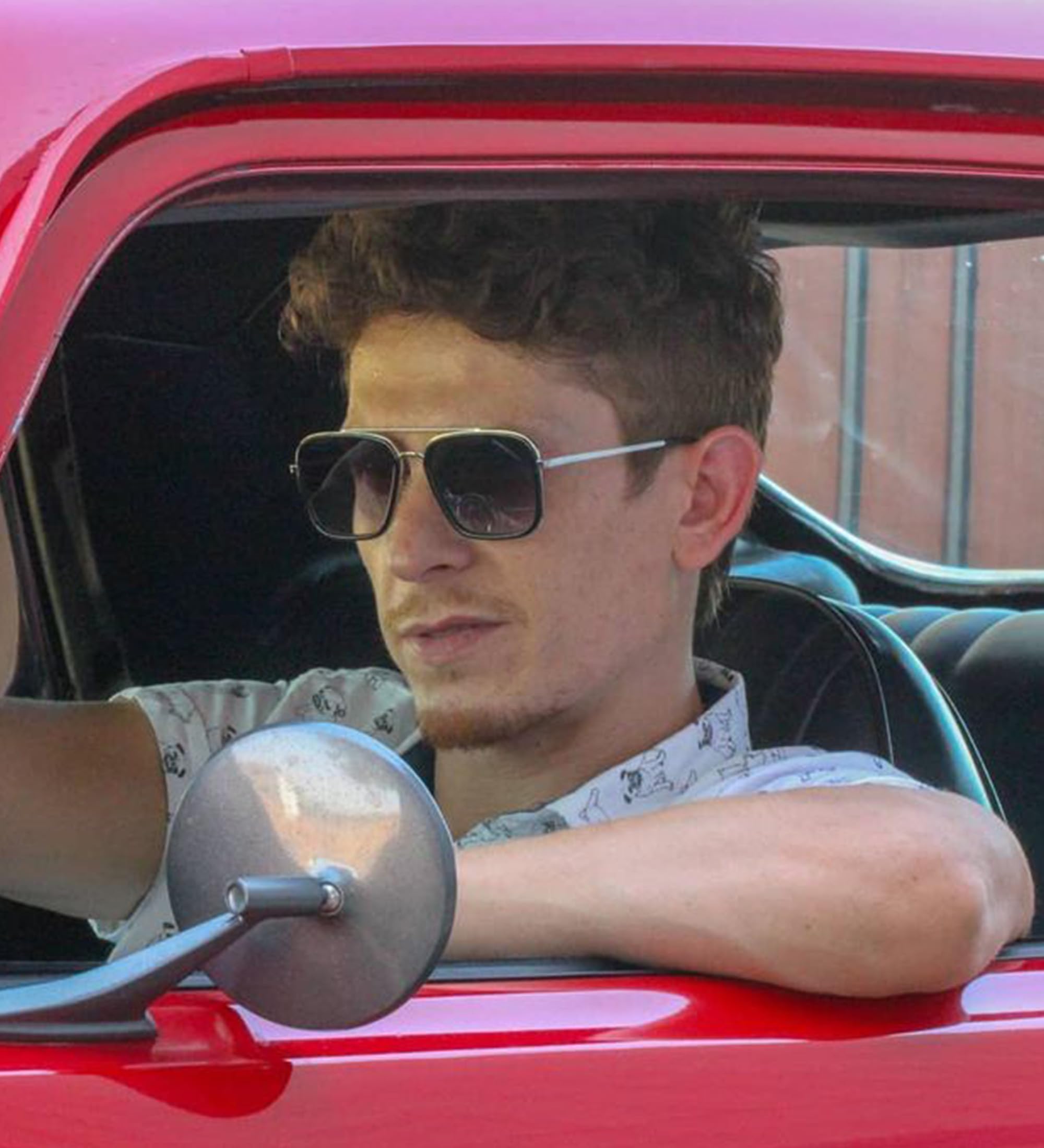 NULOOQ Tony Stark Occhiali da sole polarizzati per uomo - donna vintage Aviator Square Metal Frame Iron Man Edith Occhiali