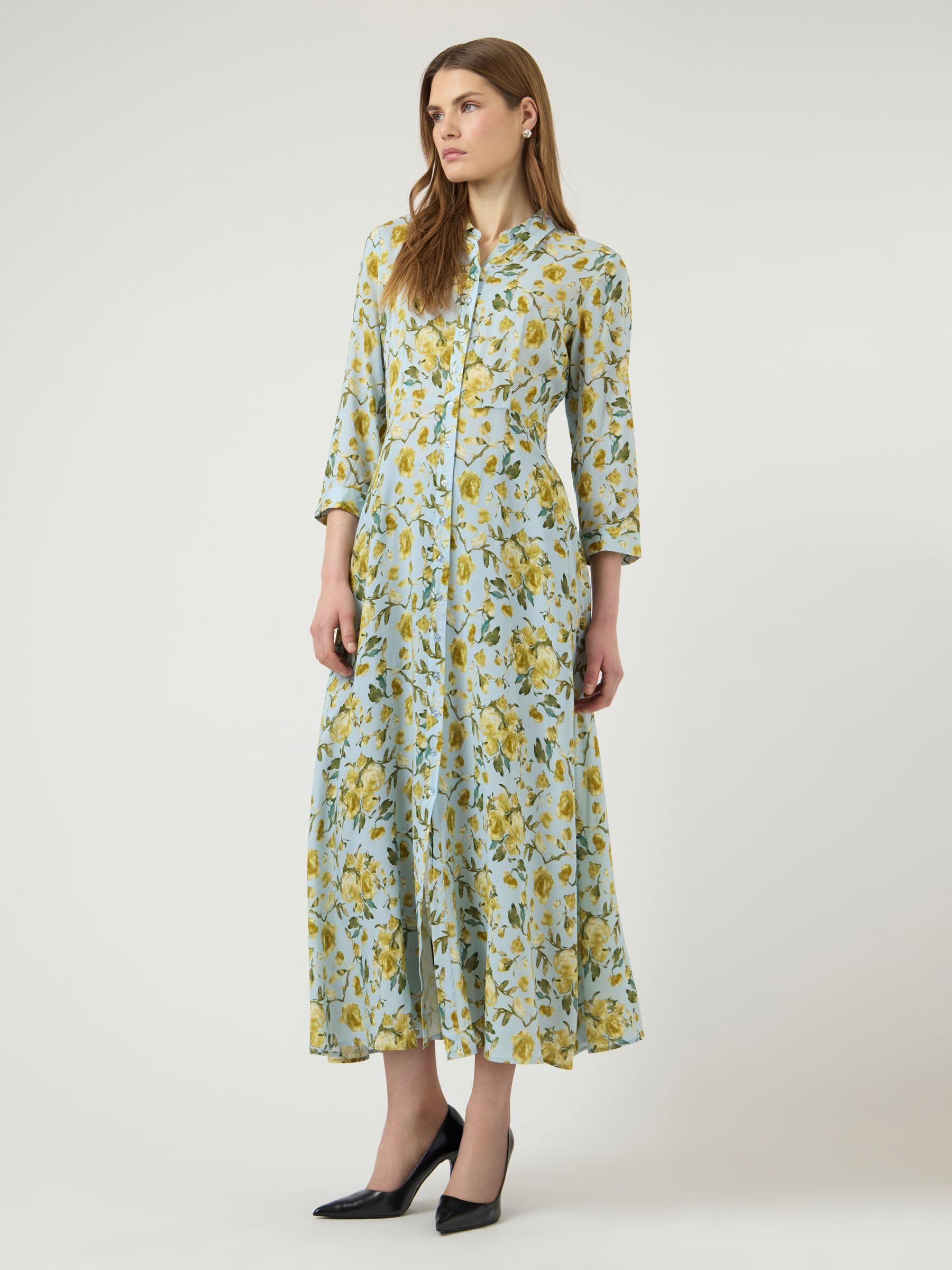 Yas Yassavanna Long Shirt Dress S. Noos Yassavanna - Abito Lungo S. Noos Donna (Pacco da 1)