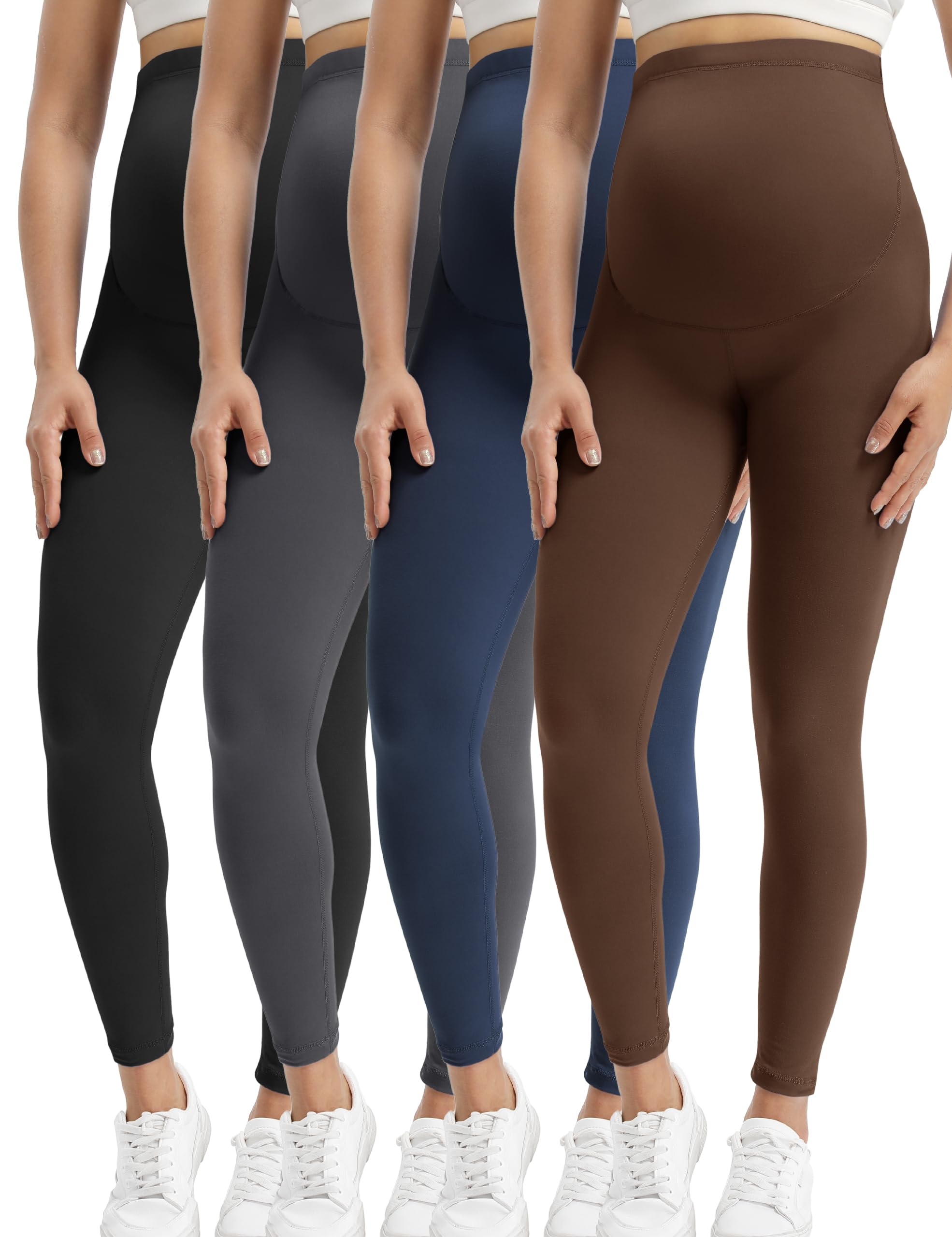 Buttergene 4 Pack Creamlush Maternity Leggings
