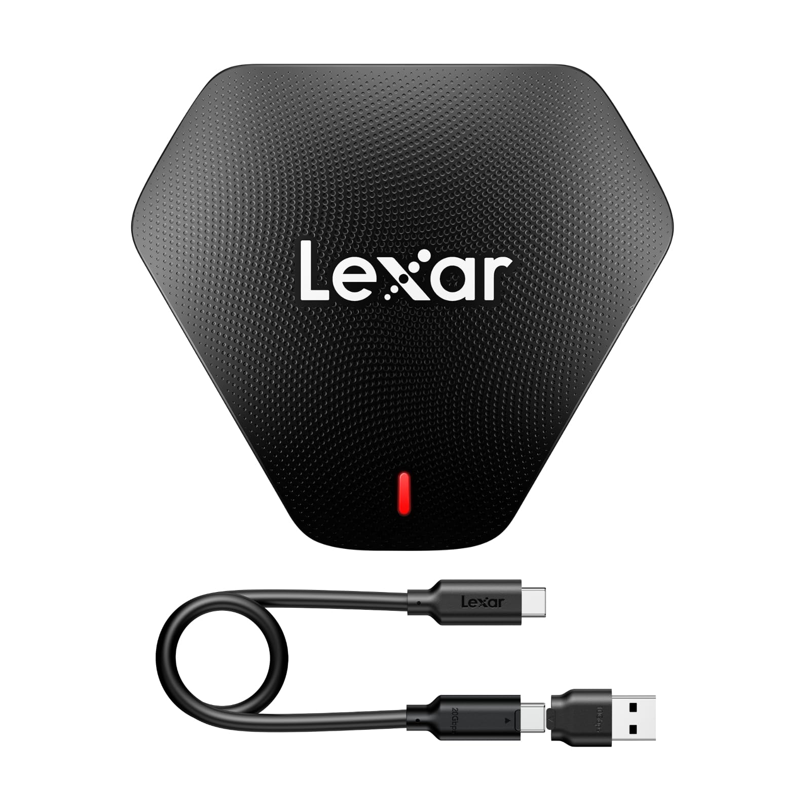 LEXAR LRW500URB LECTOR DE TARJETA USB 3.2 GEN 1 [3.1 GEN 1] TYPE-C NEGRO