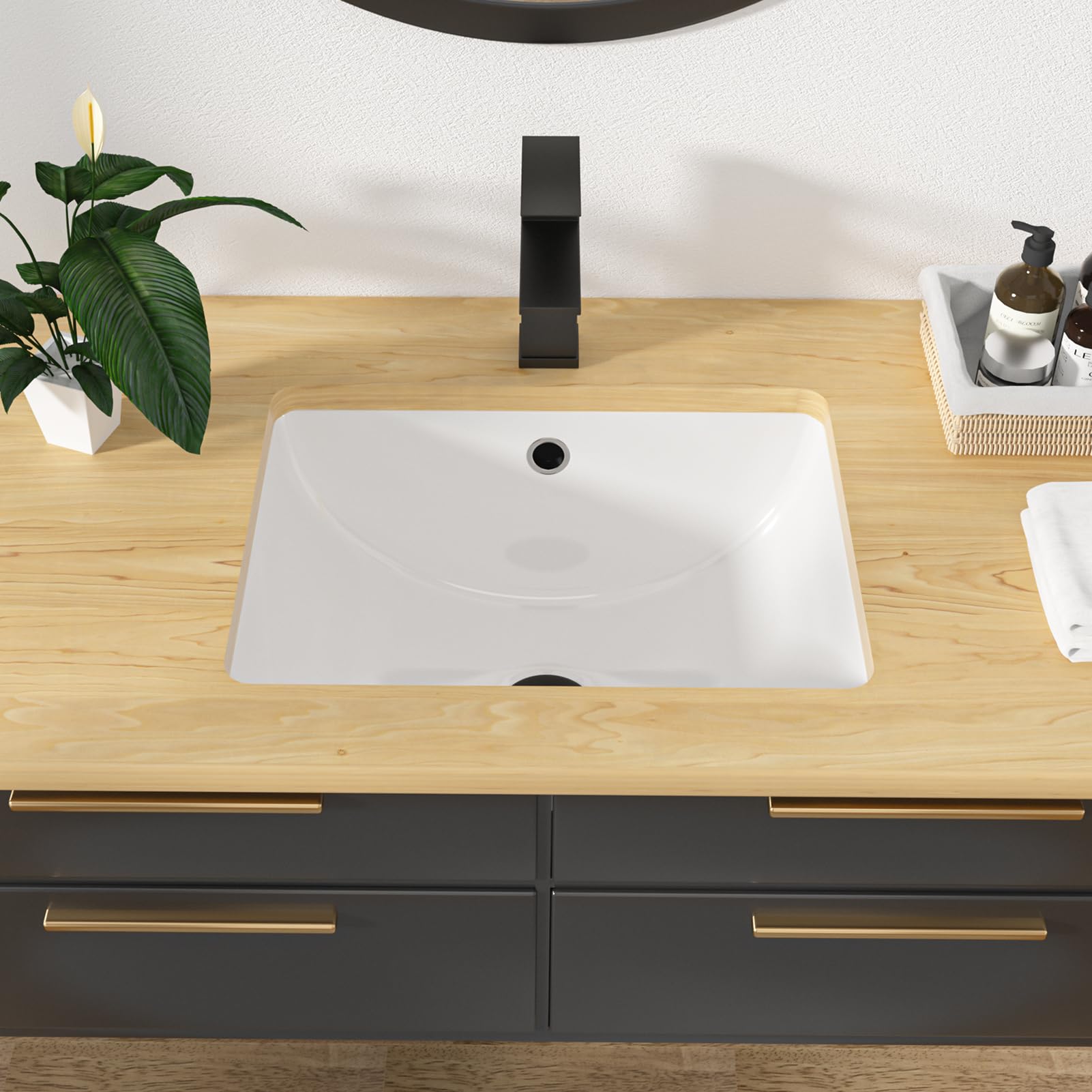 Lavabo sobre cubierta de cerámica 2