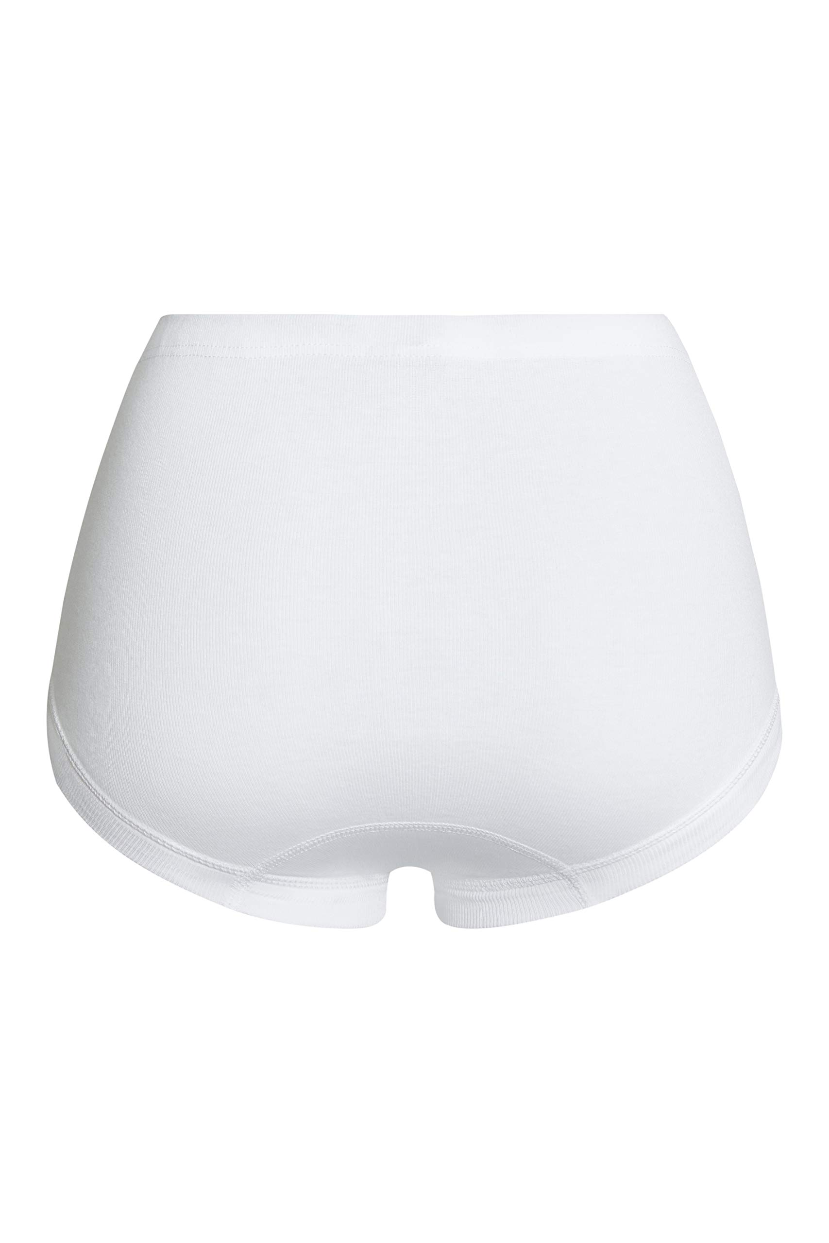 Conta Taillenslip 5er Spar-Pack, Slip für perfekte Bequemlichkeit, Klassische Damenwäsche, Slip aus 100% Baumwolle, weiß | 38/S - 62/10XL