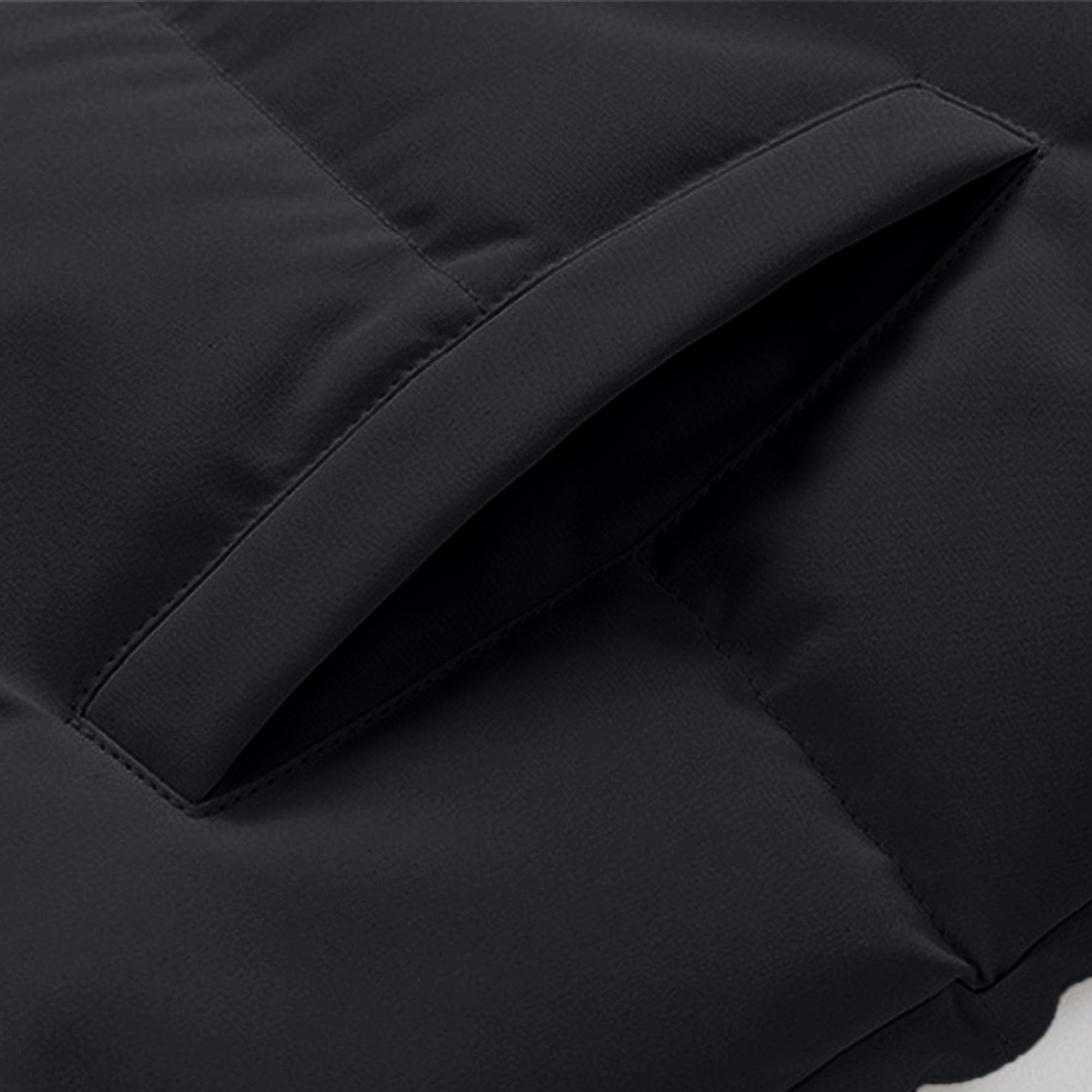 Gilet imbottito da sci per donna e uomo spesso antivento caldo gilet invernale leggero con cerniera