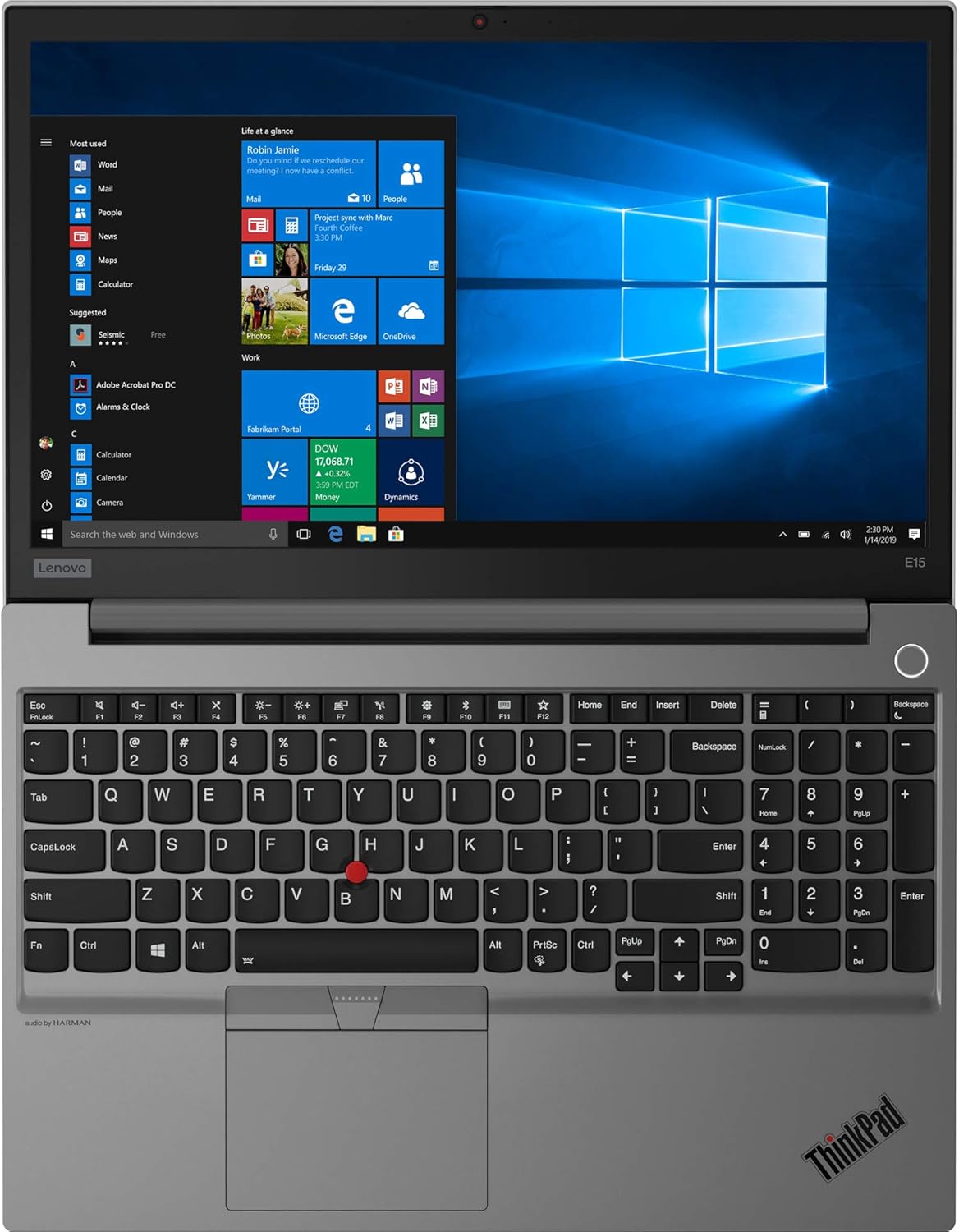 Lenovo ThinkPad E15 20RD002UUS 15.6" Notebook - 1920 x 1080 - Intel Core i7 (10th Gen) i7-10510U Quad-core (4 Core) 1.80 GHz - 8 GB RAM - 500 GB HDD - Silver