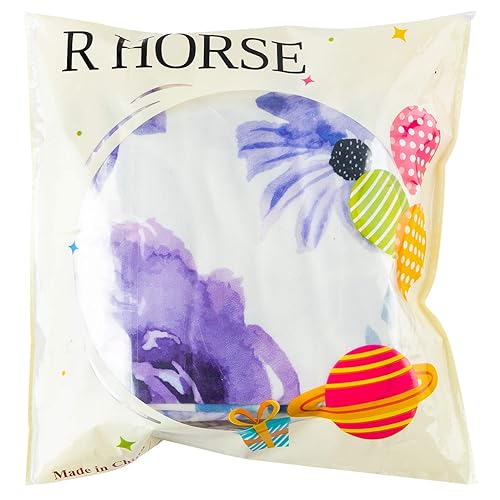 Miniatura 7 de R HORSE Juego de mantas para bebé recién nacido, incluye 2 paquetes de manta de recepción con patrón floral y diadema para baby shower, regalo para