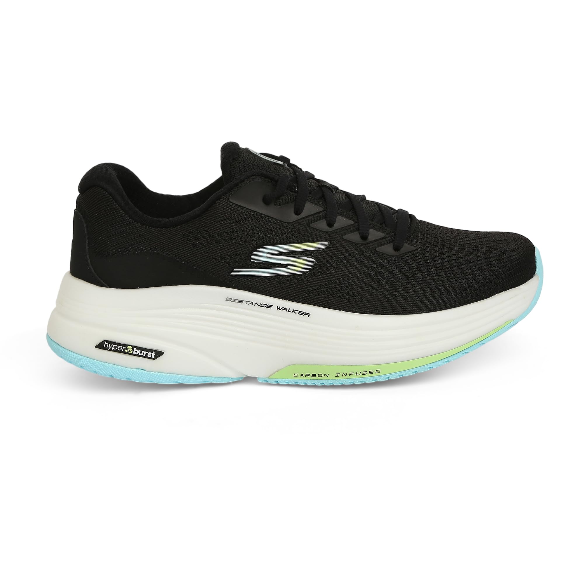 Skechers Go Walk Distance Walker Walking Shoe Lace Up Black Womens 125129-BKLB (B0CF5HVL8V) Amazon Price History, Amazon Price Tracker