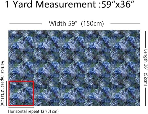 Vista 45 de Erosebridal The Yards - Tela floral de The Yard, tela de decoración de hojas retro, tela de tapicería de flores de hortensias de abejas de granja