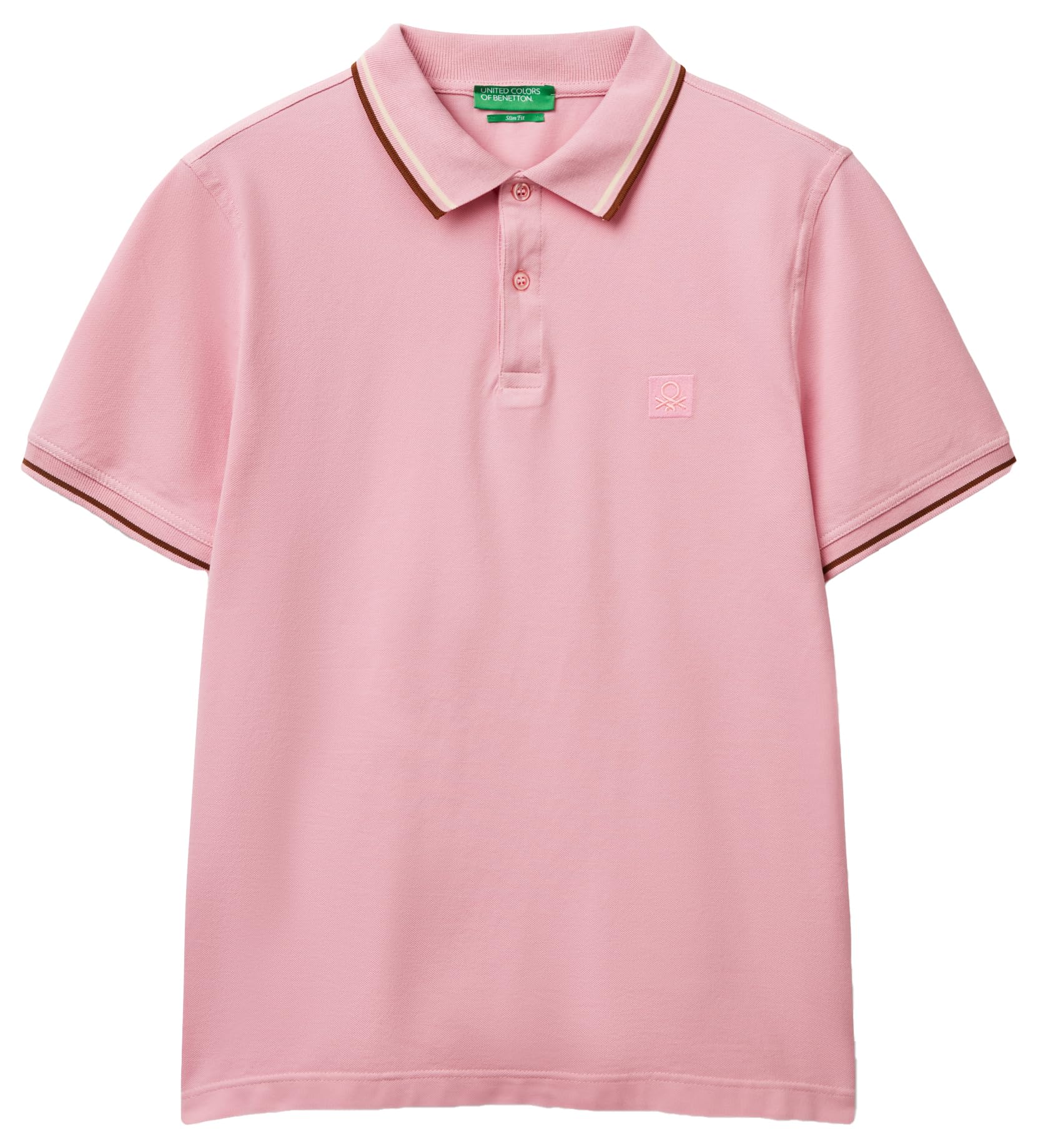 United Colors of Benetton Polo Shirt M/M, Pink, XL