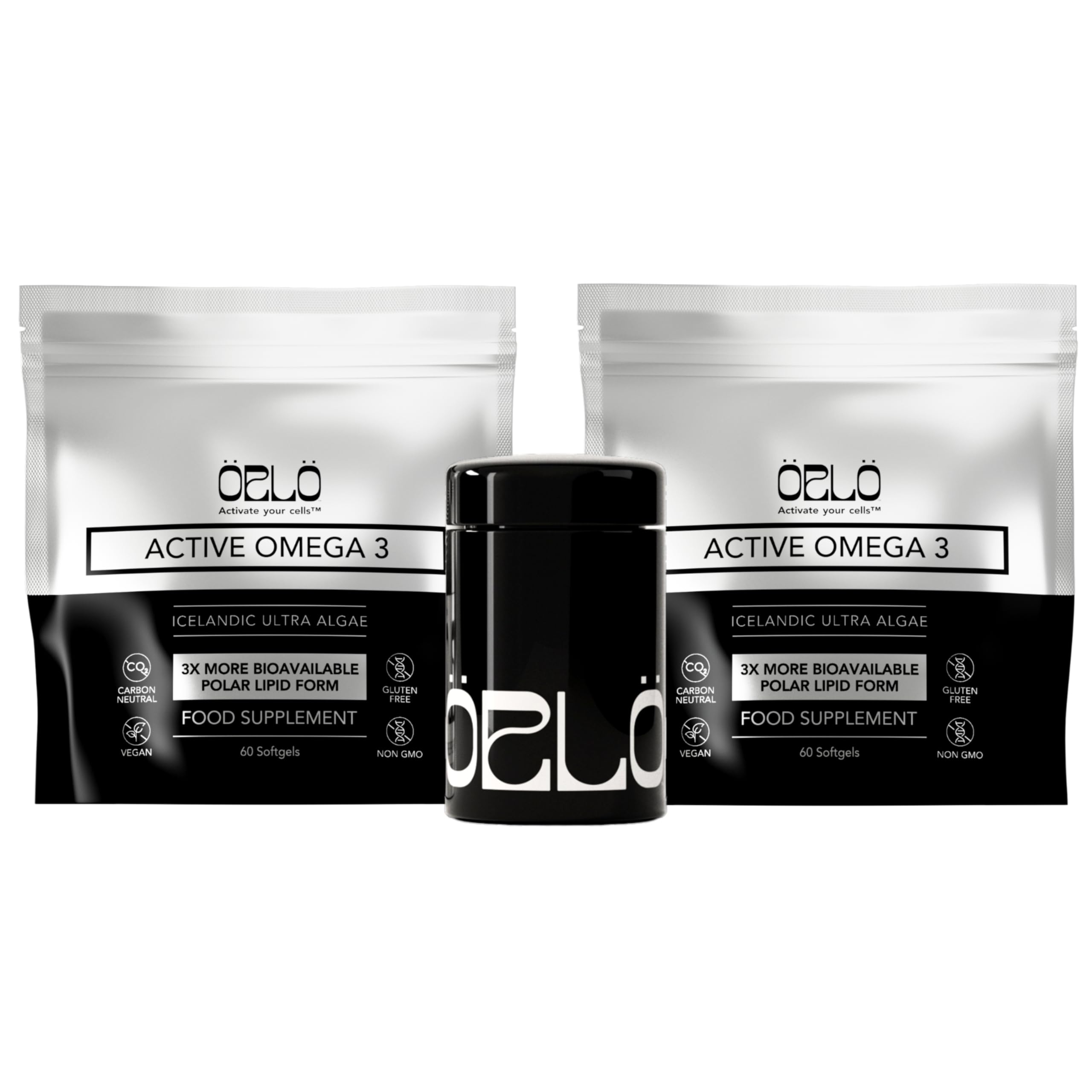 Amazon.com: Orlo Vegan Omega 3 Algae Oil 1000mg - Natural