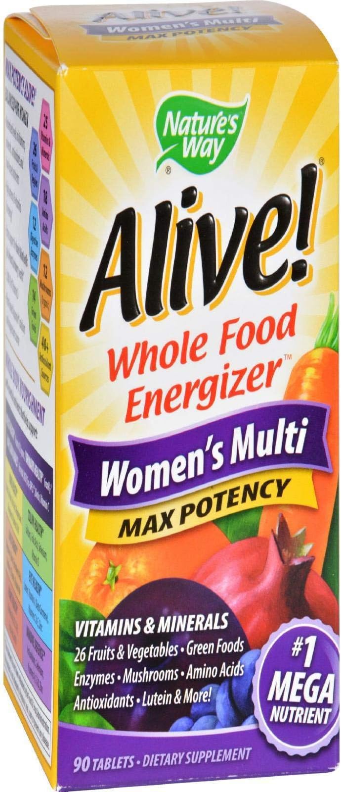 Natures Way Alive! Women's Multi Vitamin and Mineral 90 Tablets