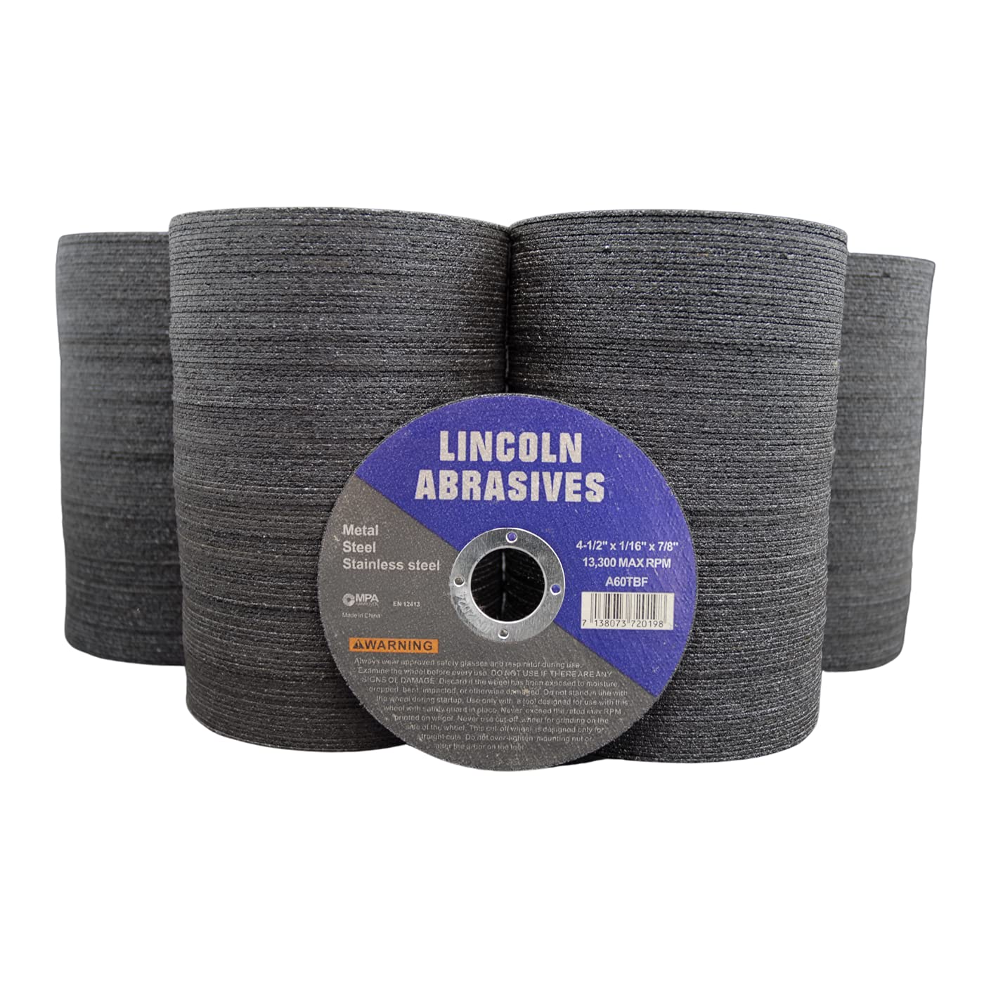 Lincoln Cut-Off Wheels - 50 Pack -16 Lincoln Cut-Off Wheels - 50 Pack -16