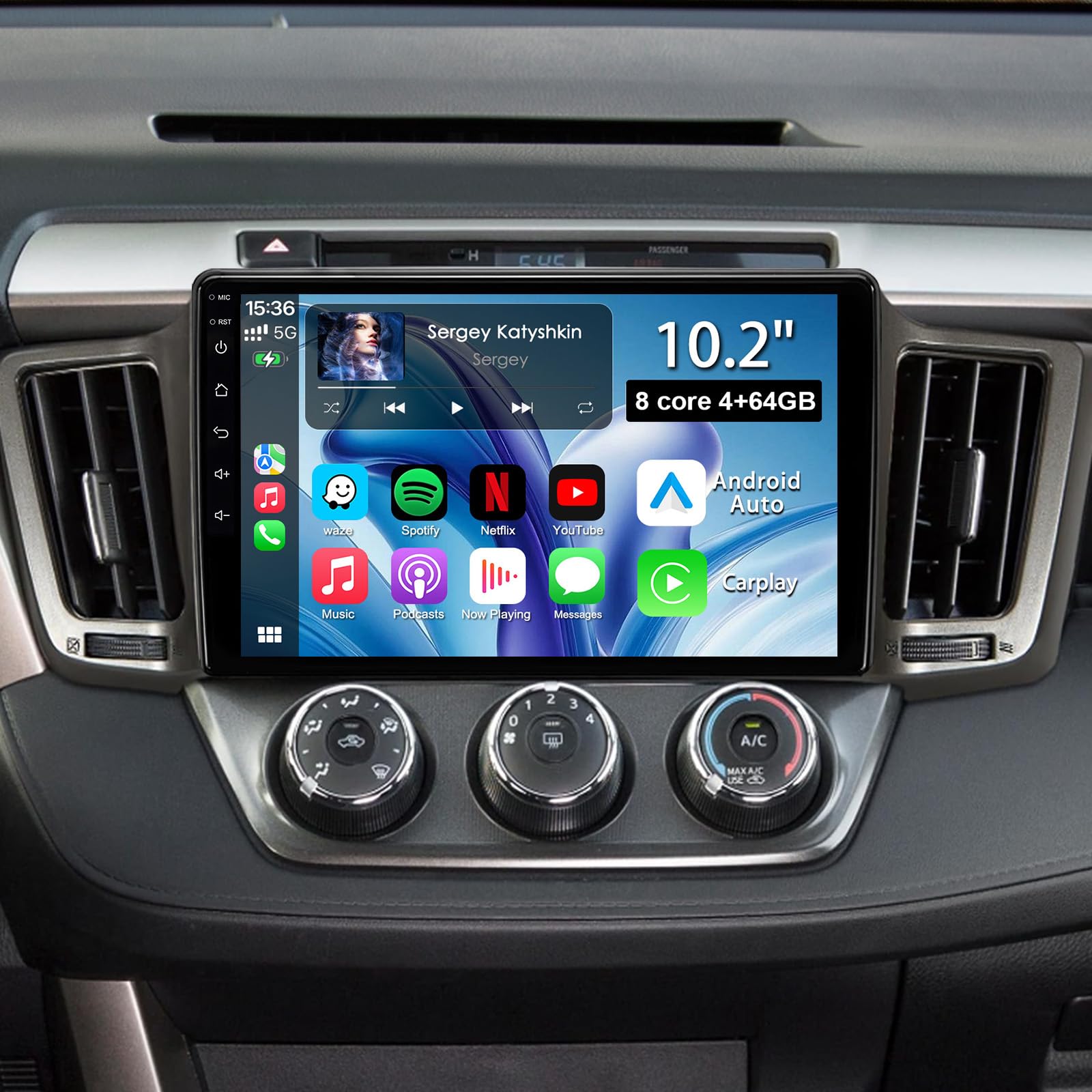 MirthWorld Android 13 car stereo for RAV4