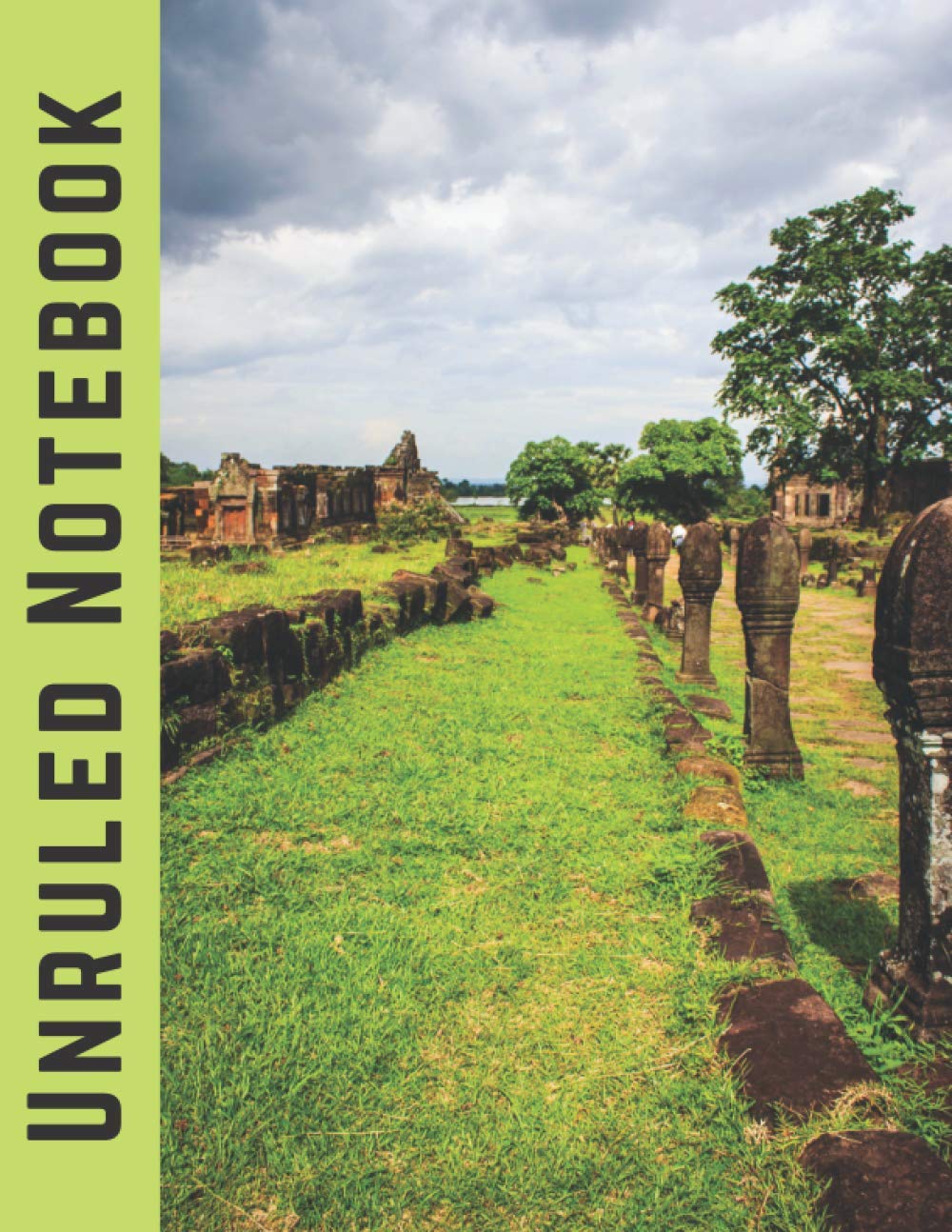Unruled Notebook: Long size Notebook, 120 Pages, 8.5 x 11 Inches and Unlined