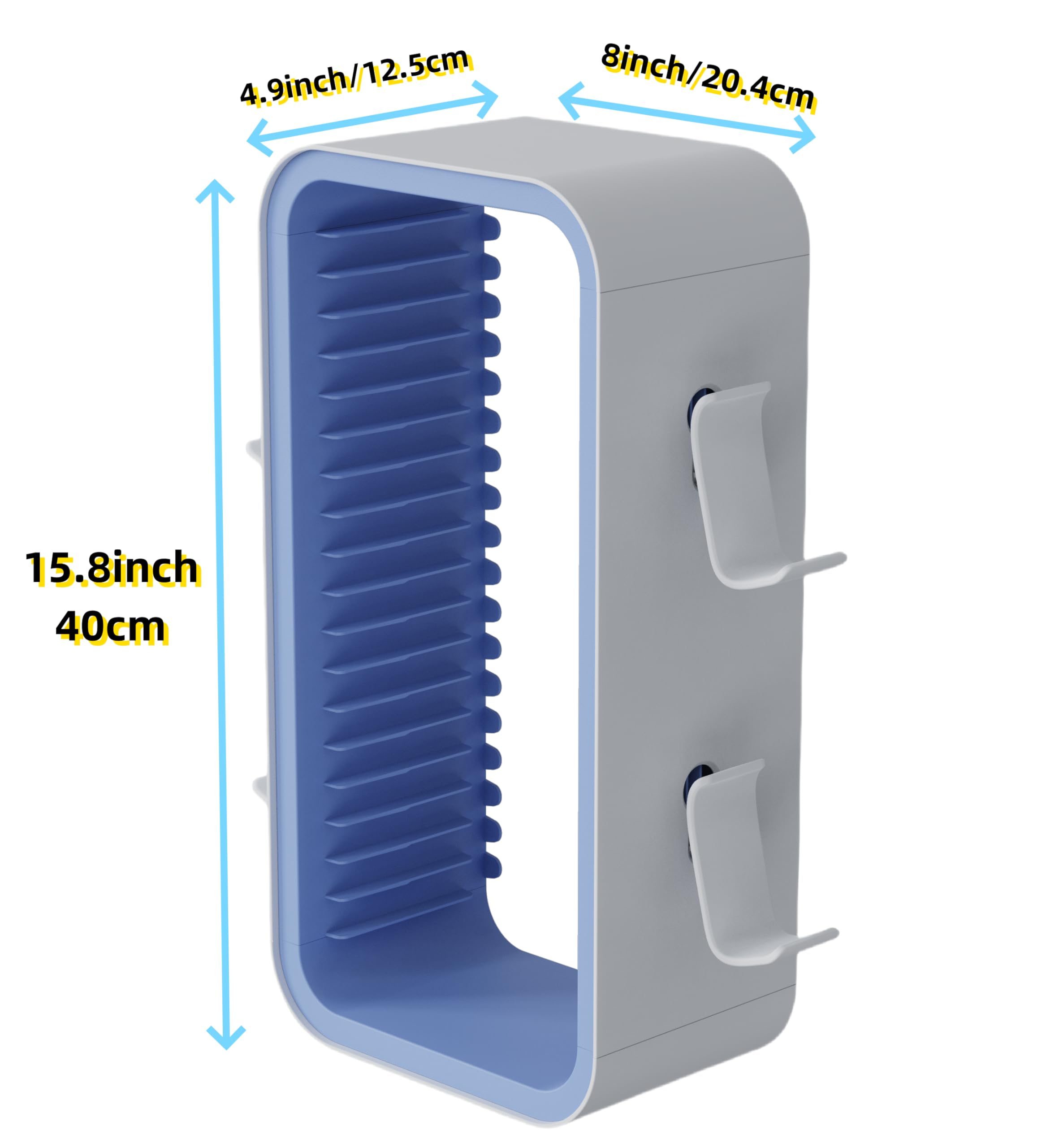 OYO-1 Torre di archiviazione per giochi PS5/Xbox Series S/X e Switch, organizer universale per dischi e controller, 18 pezzi
