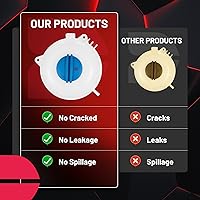 Vista 5 de BDFHYK Depósito de expansión de refrigerante del motor Depósito de desbordamiento compatible con Porsche Macan 2015-2018 3.0L 3.6L V6 Reemplazar