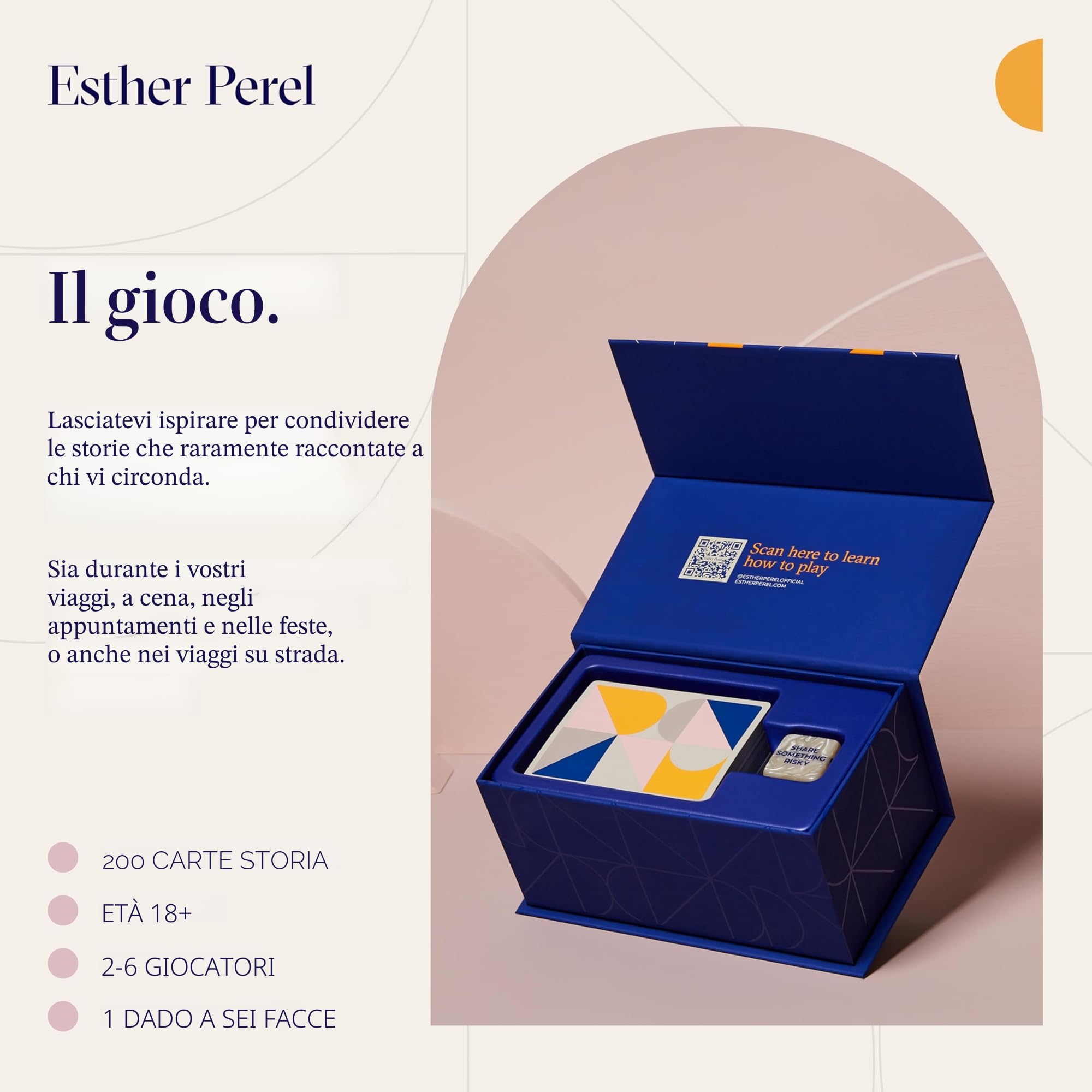 ESTHER PEREL Dove dovremmo iniziare? Un gioco di storie - Carte di conversazione per coppie e amici - 200 carte prompt - 2-6 giocatori - Giochi di carte per coppie e