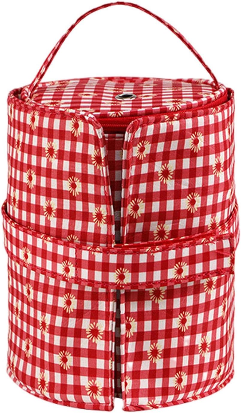RCIDOS Knitting Round Bag, Knitting Bag Yarn Storage, Small