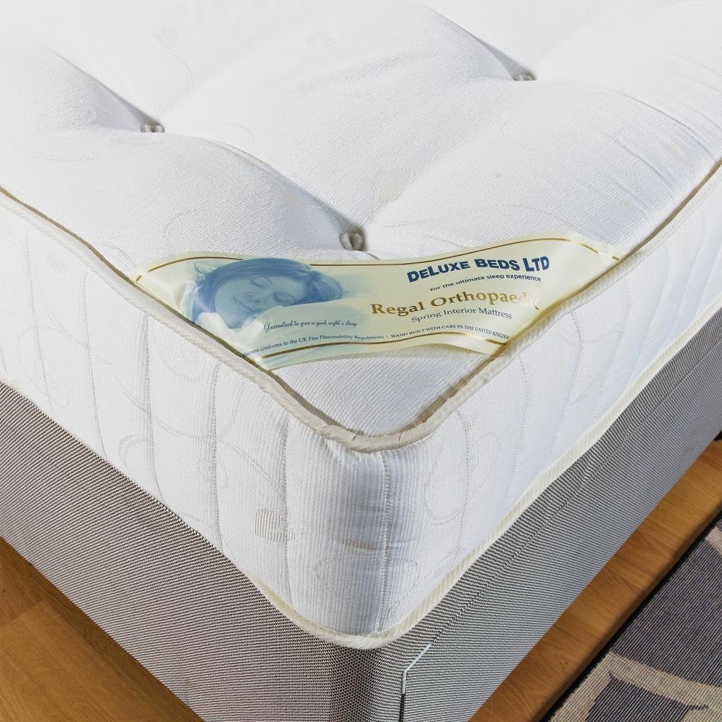 Hf4You Deluxe Beds 10 Inch Deep Regal Firm Orthopaedic Mattress - 6Ft Super King