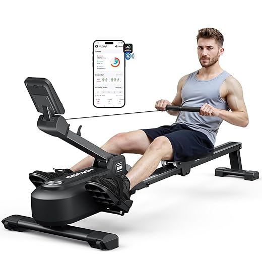 MERACH Home Rower – Siliver