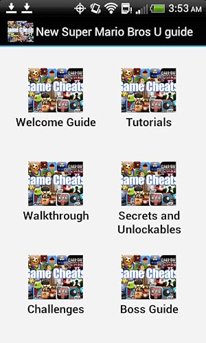 New Super Mario Guide – vue 2
