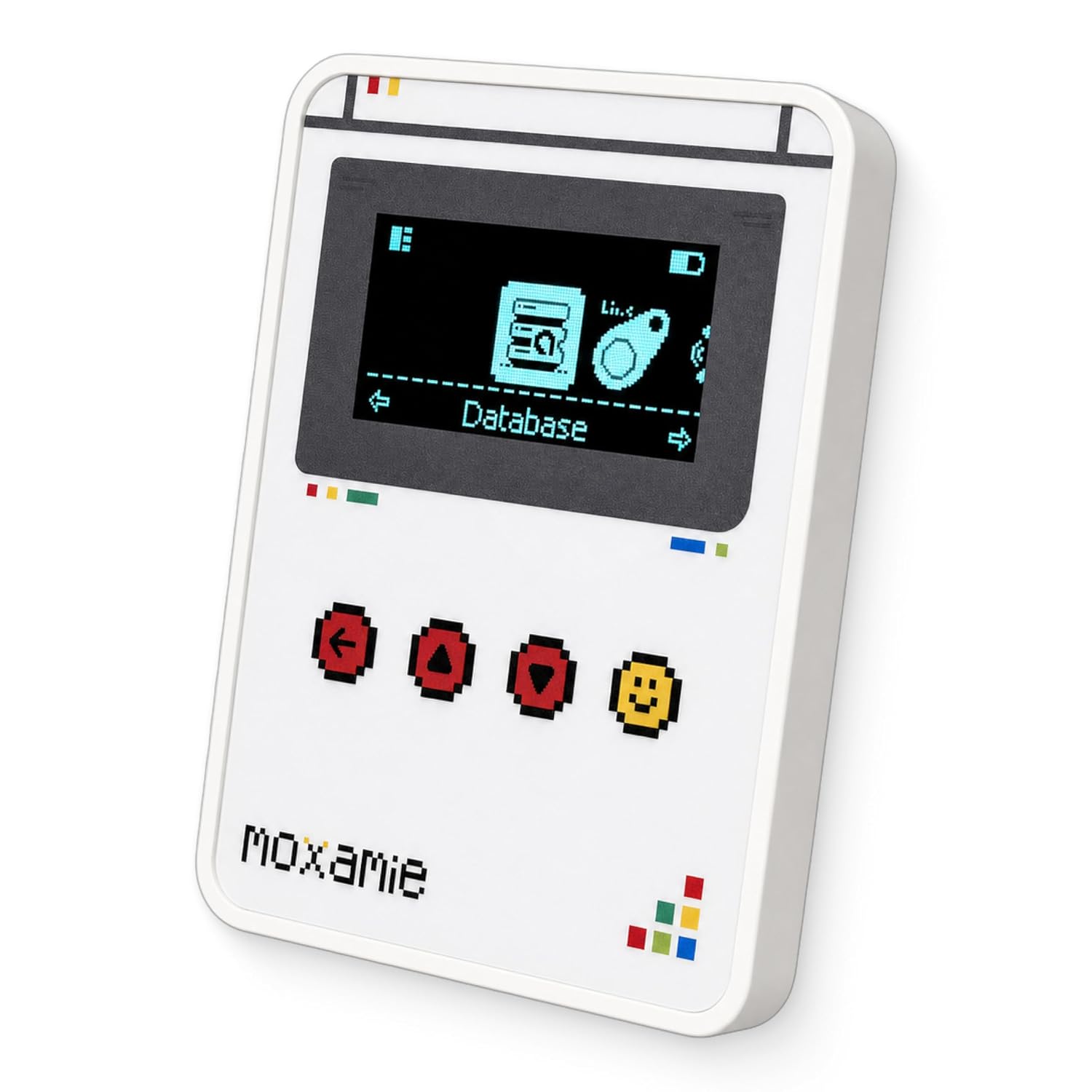moxamie NFC Emulator Compatible with Switch 1 & 2, Works with 50+ Compatible Games, Stores 3,000+ NFC Entries, Unlimited Scans, NFC Tag Emulator (White)