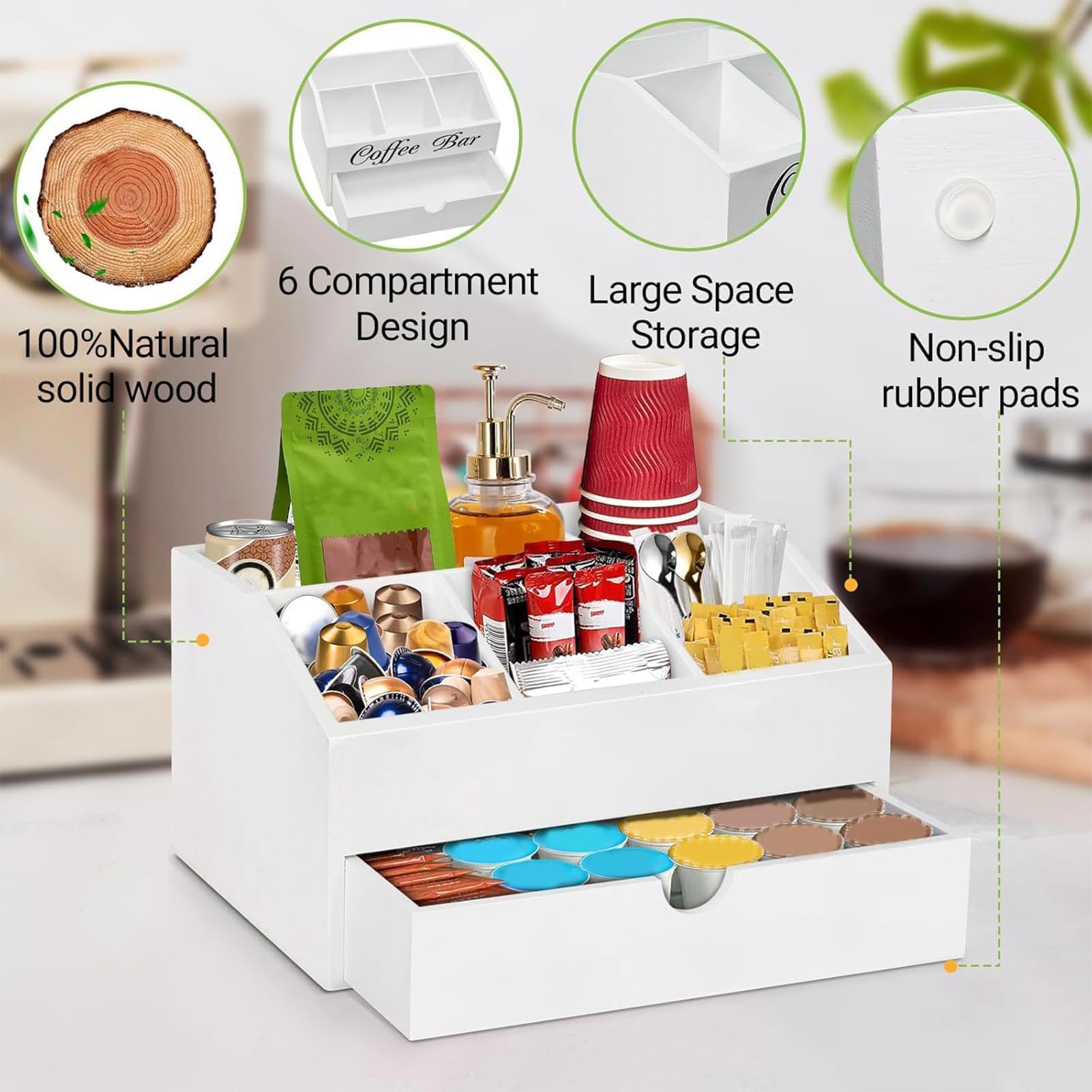 Caffè e tè nizer con Der Multi Use Controsoffitto Sto per cucina Sala da pranzo Ristorante e Hotel Perfetto per gli amanti del caffè e gli appassionati di tè