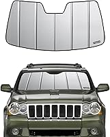 Vista 1 de Parasol para parabrisas para Jeep Grand Cherokee 2008-2010 - Parasol para ventana delantera, protección
