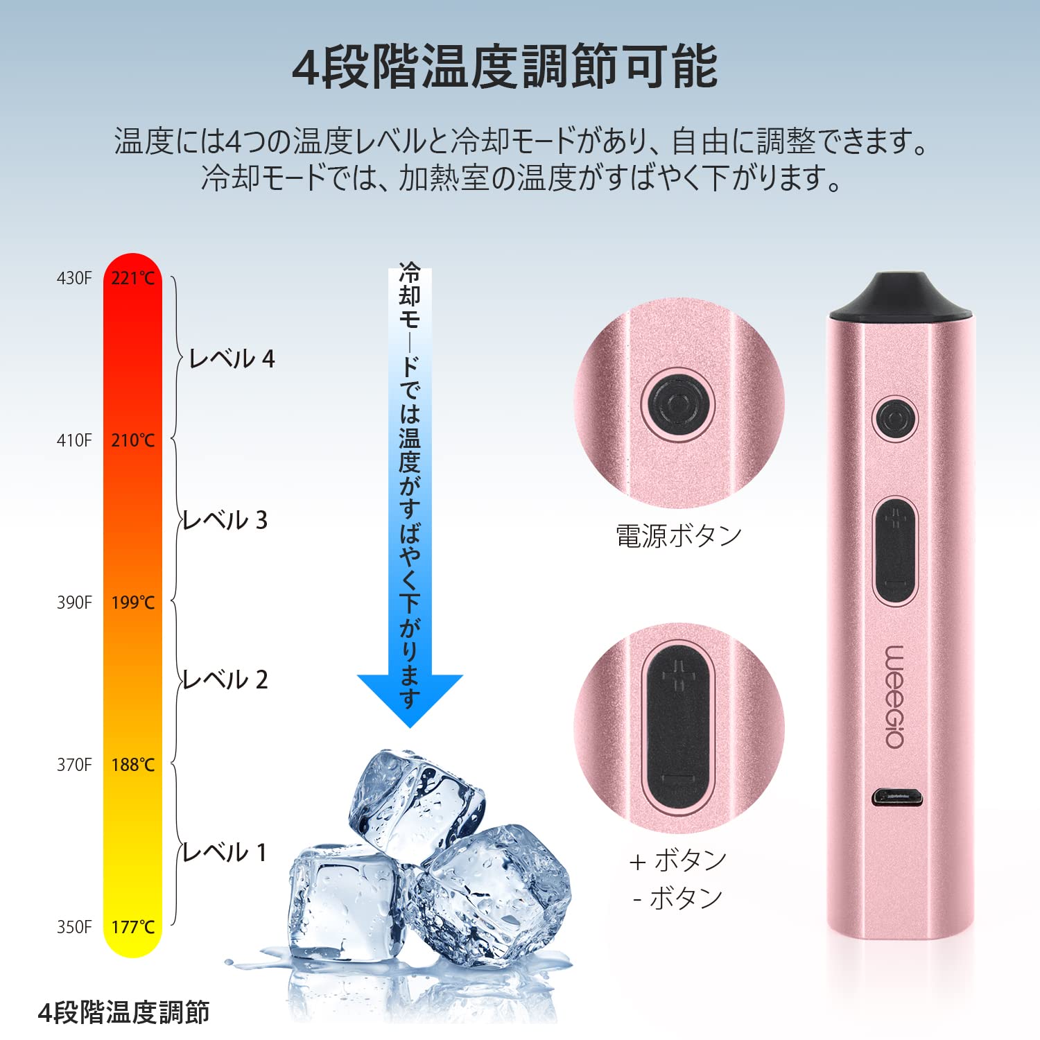 Amazon.co.jp: Eonfine ヴェポライザー 加熱式タバコ 加熱式たばこ 