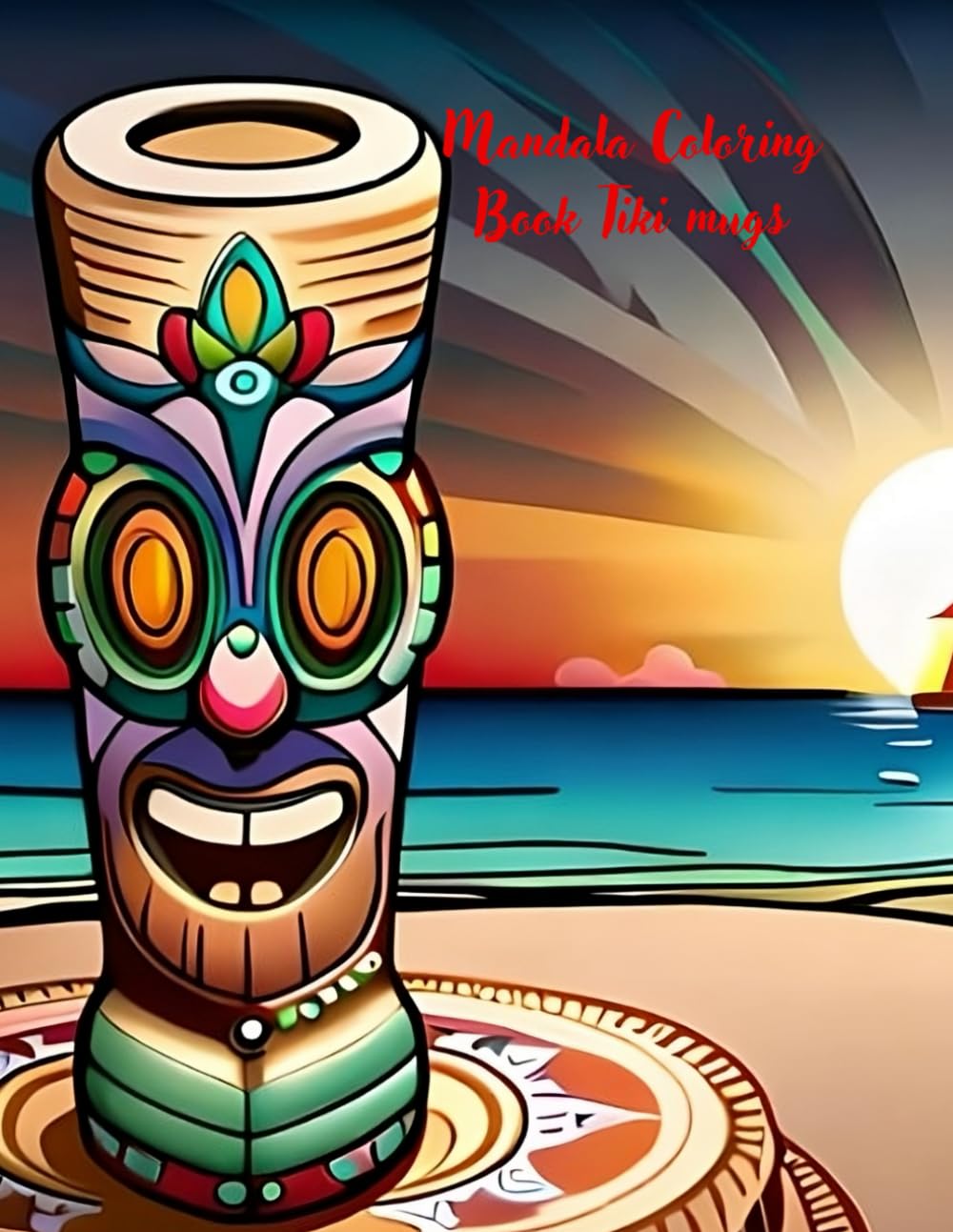 Independently published Mandala Coloring Book Tiki mugs: Tiki mugs for Adults & Teens: More 40 Tiki Designs for Stress-Relief and Mindfulness, Tiki mugs Mandala ... For everybody: 102 Pages for Adults & Teens