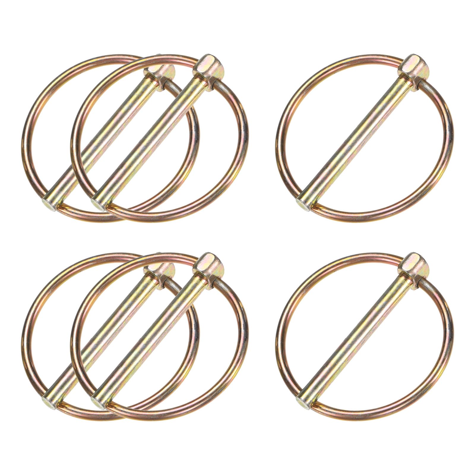 M METERXITY 6-Pack 3/16" Linch Pin with Ring