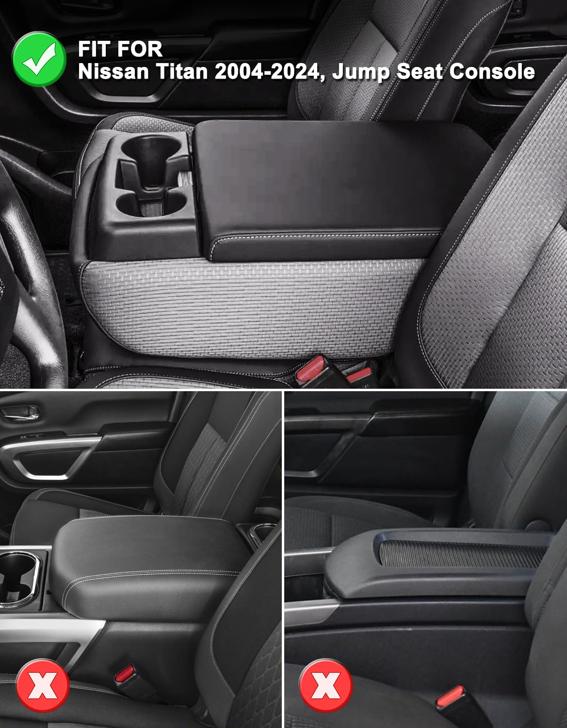 Amazon.com: KBH Center Console Armrest Cover for Nissan Titan 2004
