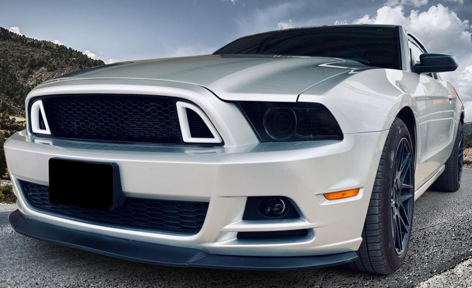 Amazon | IKON MOTORSPORTS グリル 2013-2014 フォード マスタング