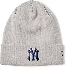 New Era Knit Cap, Basic Cuff Knit, MLB Team Logo, Yankees, Dodgers, Padres