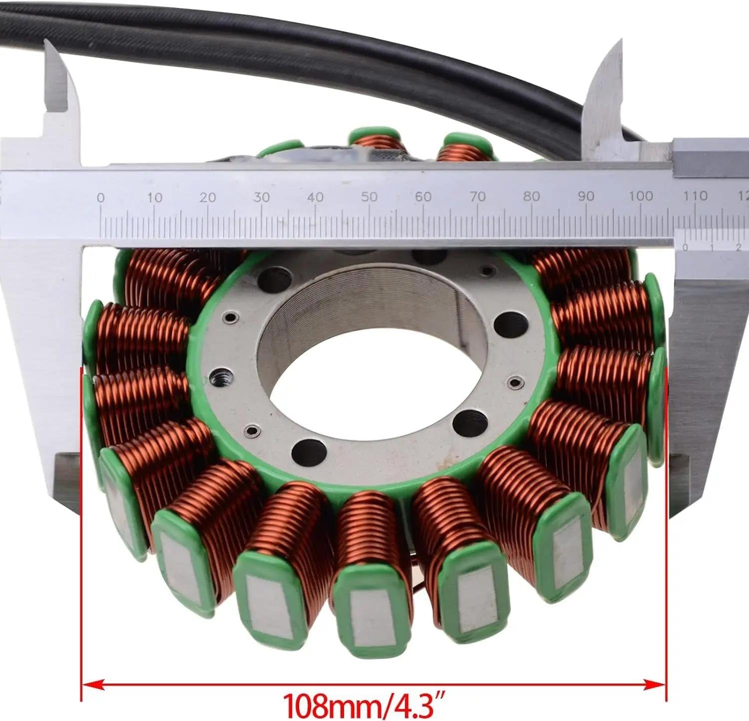Bobina Estator Reemplace Para Sportsman 400 500 Para Scrambler Para Ranger Para Hawkeye Reemplazo Estator Magnético De Motocicleta 2010-2014 Bobinas Estator Magneto
